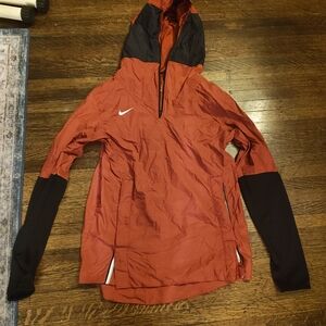 Nike Crimson and Black Pullover Jacket